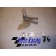 PLATINE GAUCHE COMPLETE 600 CBR R 2007 A 2009