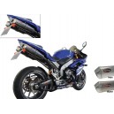 POT SCORPION INOX R1 2007 et 2008