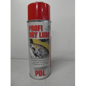 LUBRIFIANT CHAINE PROFI DRY LUBE INCOLORE 400ML 